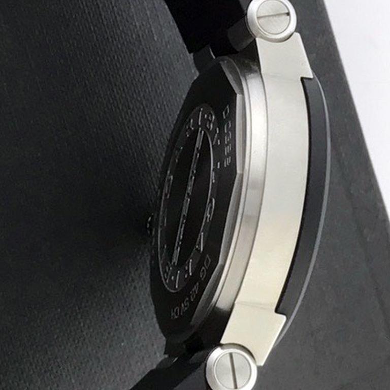Bulgari Stainless Steel Diagono Chronograph Automatic Wristwatch In Stock 1