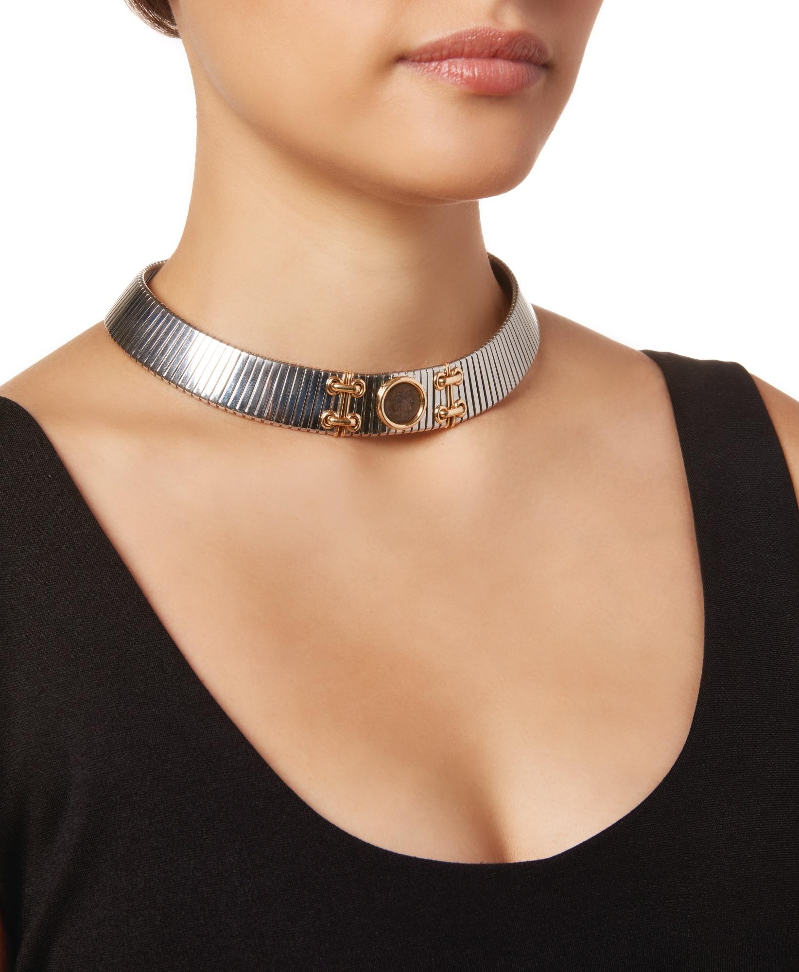 bvlgari choker necklace