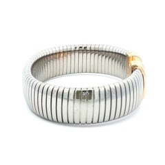 Bracciale "Parentesi" Steele e oro di Bulgari