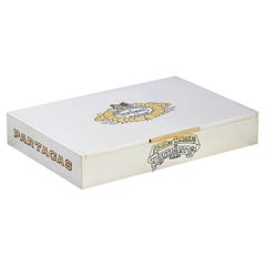 Bulgari Sterling Silver and Gold Partagás Cigar Box