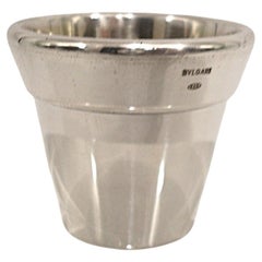 Bulgari Sterling Silver Jewelry Bowl / Vase / Rings or Earrings cica 1980´s
