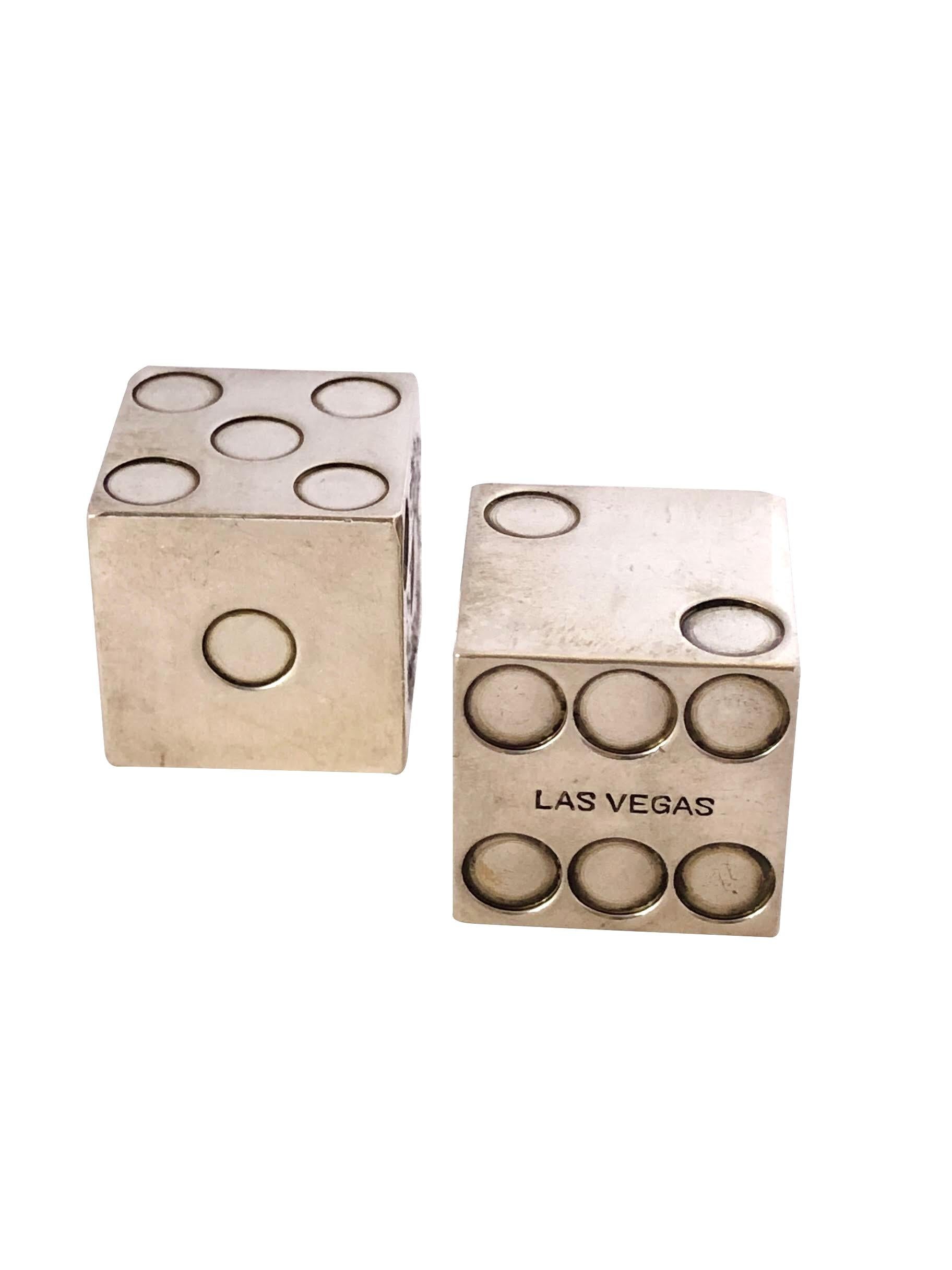 sterling silver dice