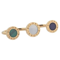 Bulgari Anello tra le dita in oro Sugilite Malachite Madreperla 128810