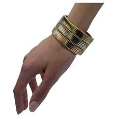 Bulgari Bracciale Tubogas Oro Tre Colori