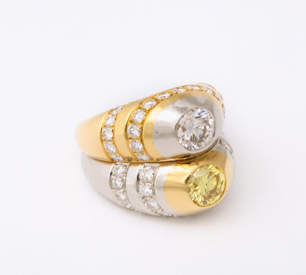 Bulgari Toi et Moi Twin Diamond Ring 1