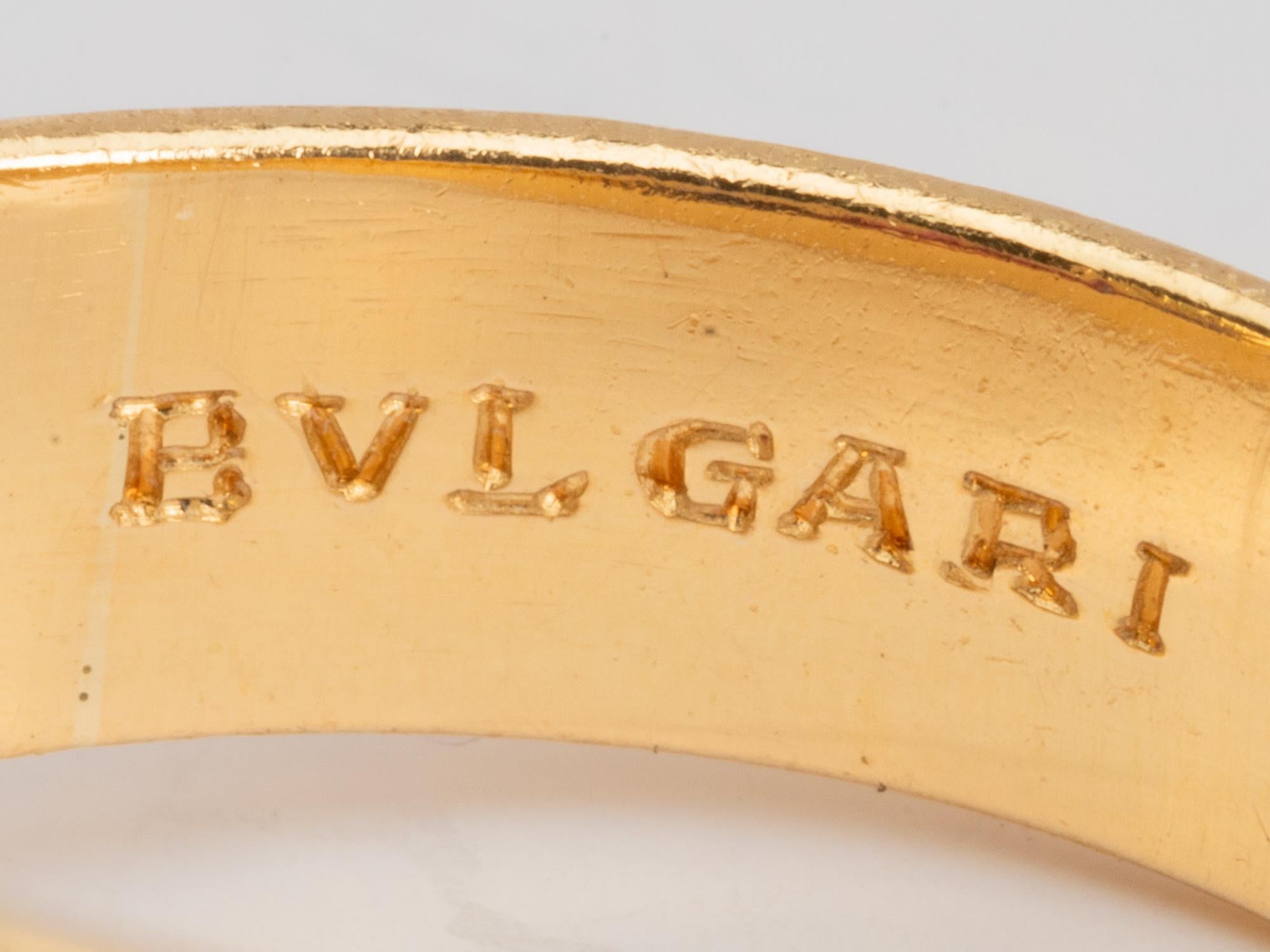 da uomo o donna Bulgari Anello con tormalina e iolite (3) pietre in vendita