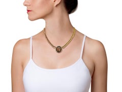 Bulgari Tri Color Gold Monete Necklace