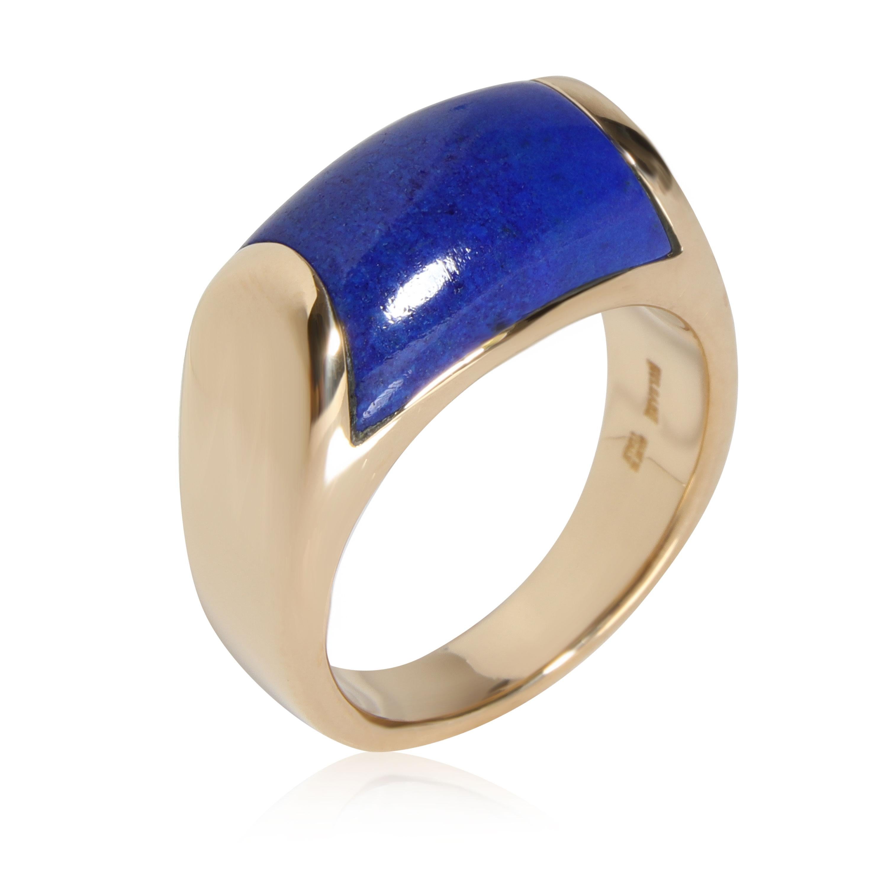 
Bulgari Tronchetto Lapis Ring in 18K Yellow Gold

PRIMARY DETAILS
SKU: 112136
Listing Title: Bulgari Tronchetto Lapis Ring in 18K Yellow Gold
Condition Description: Retails for 3,000 USD. In excellent condition and recently polished. Ring size is