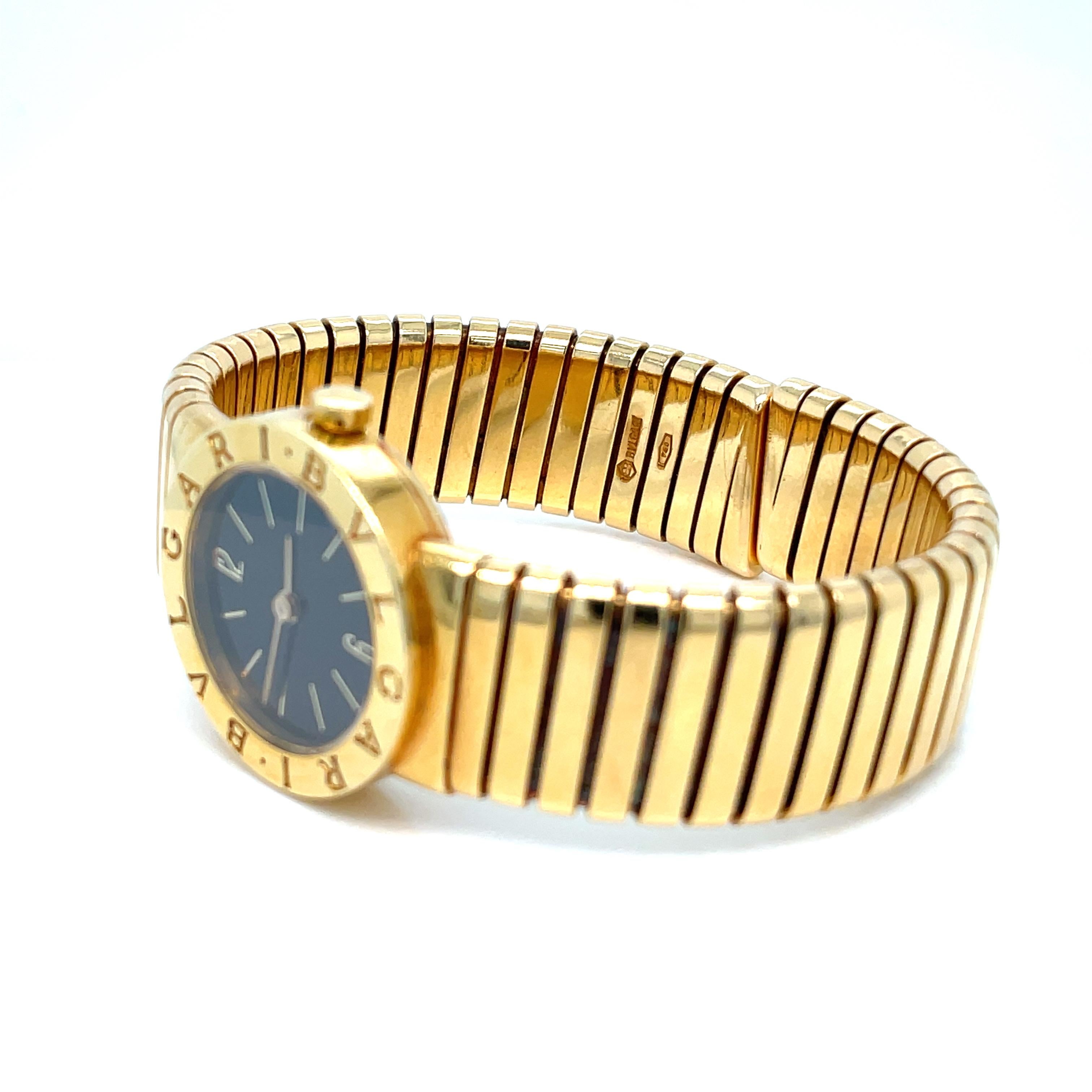 Reloj Bulgari Tubogas Oro Amarillo 18k en venta 1