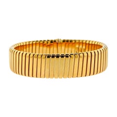 Bulgari Tubogas Gold Bracelet