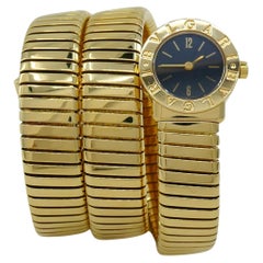 Bvlgari Bulgari Tubogas Reloj Envolvente de Oro BB19