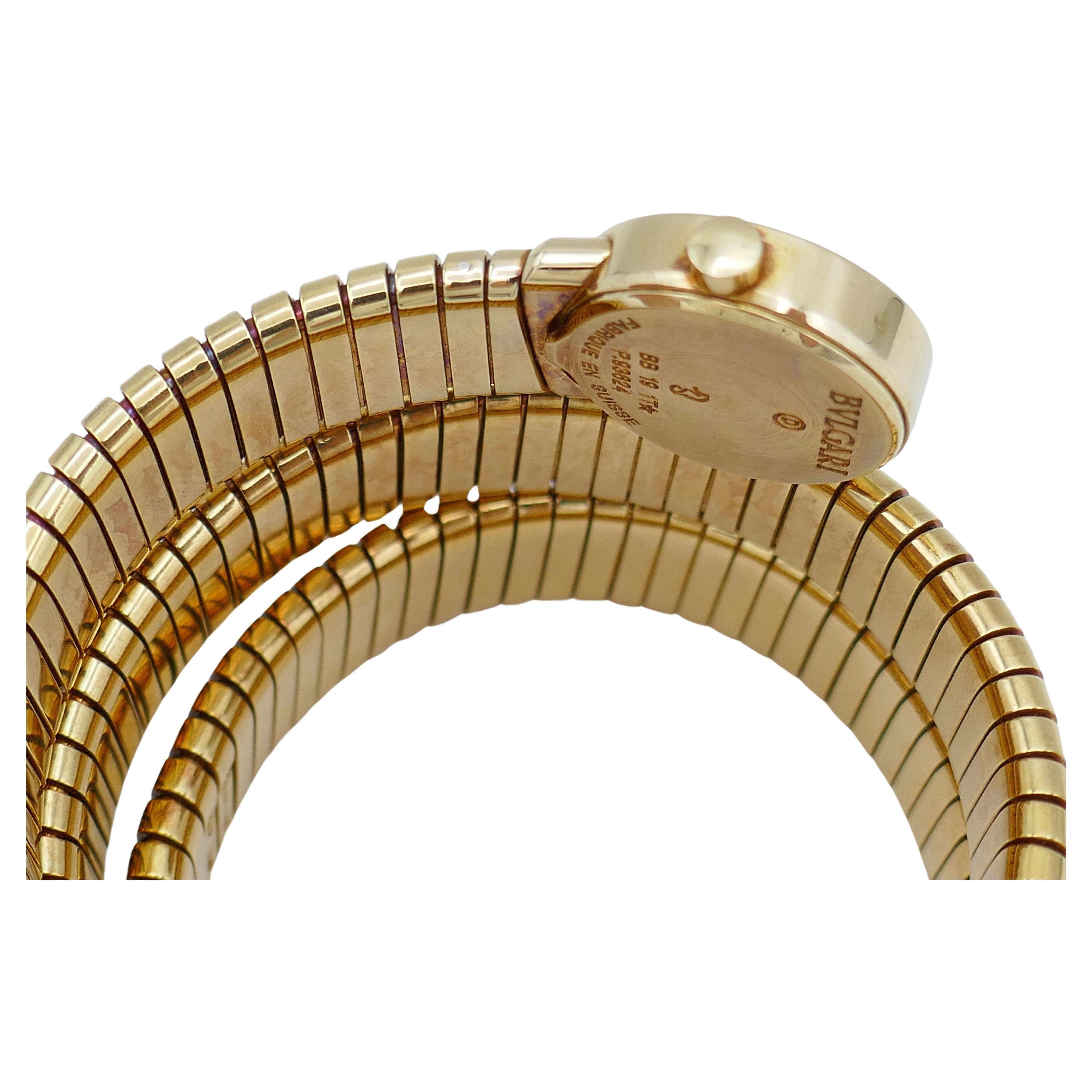 Bulgari Tubogas Gold Wrap Watch 5