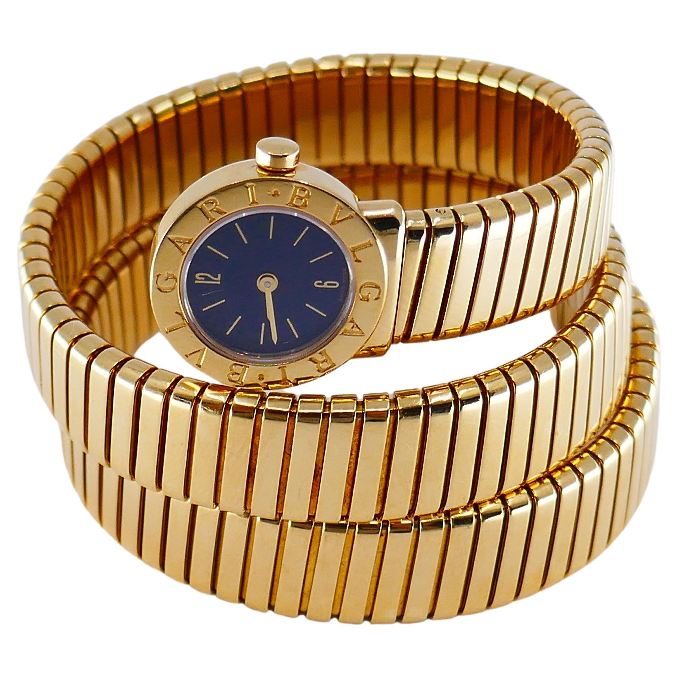 Women's Bulgari Tubogas Gold Wrap Watch