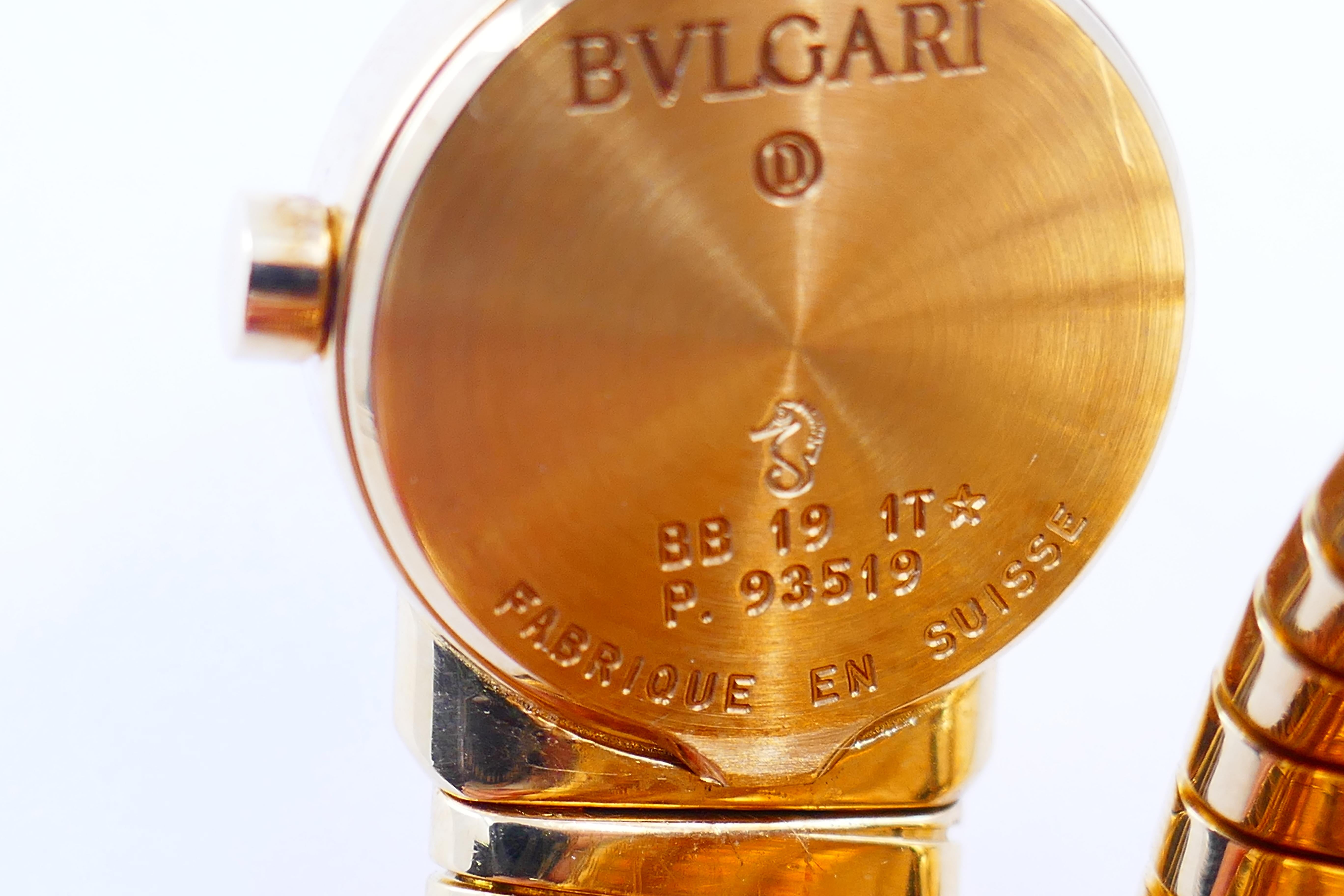 Bulgari Tubogas Gold Wrap Watch 2