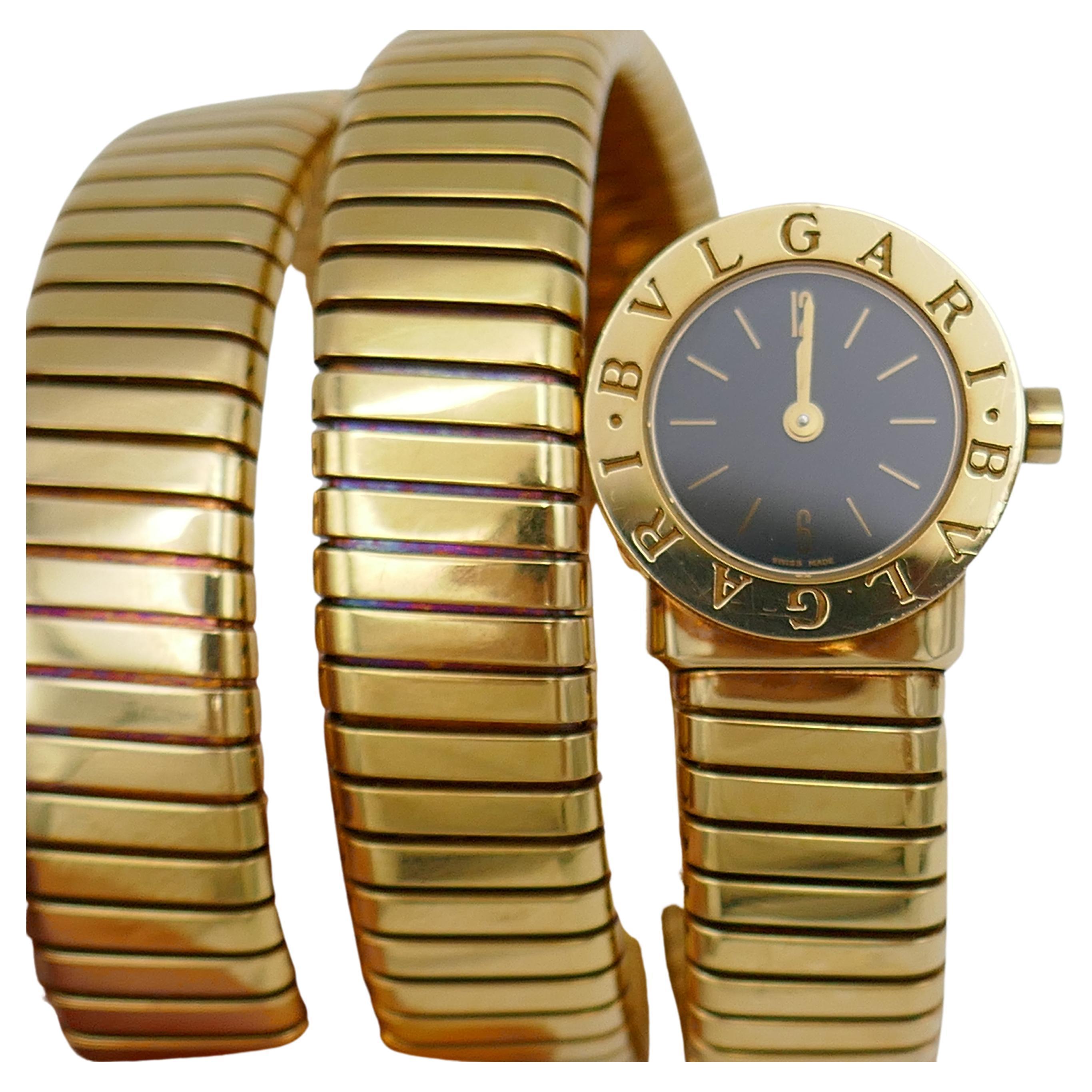 Bulgari Tubogas Gold Wrap Watch 2