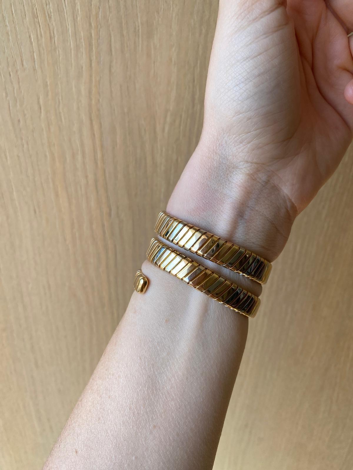 Reloj de señora Bulgari Tubogas de oro tricolor de Vacheron Constantin 8