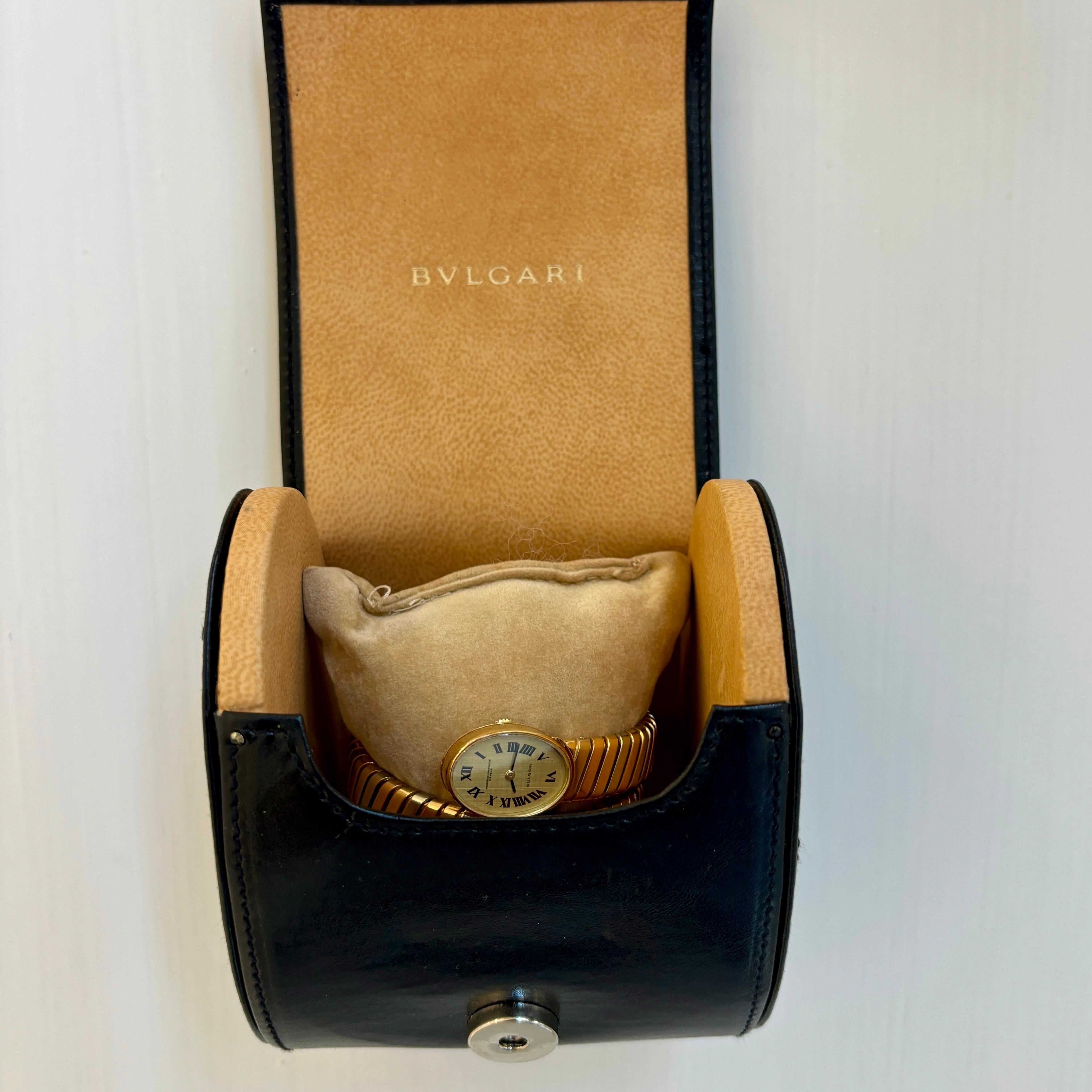 Reloj de señora Bulgari Tubogas de oro tricolor de Vacheron Constantin 9