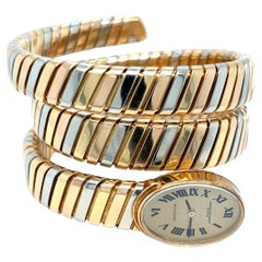 Bulgari Tubogas Tricolor Gold Lady's Watch by Vacheron Constantin