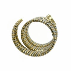 BULGARI Tubogas Two Tone Gold Watch