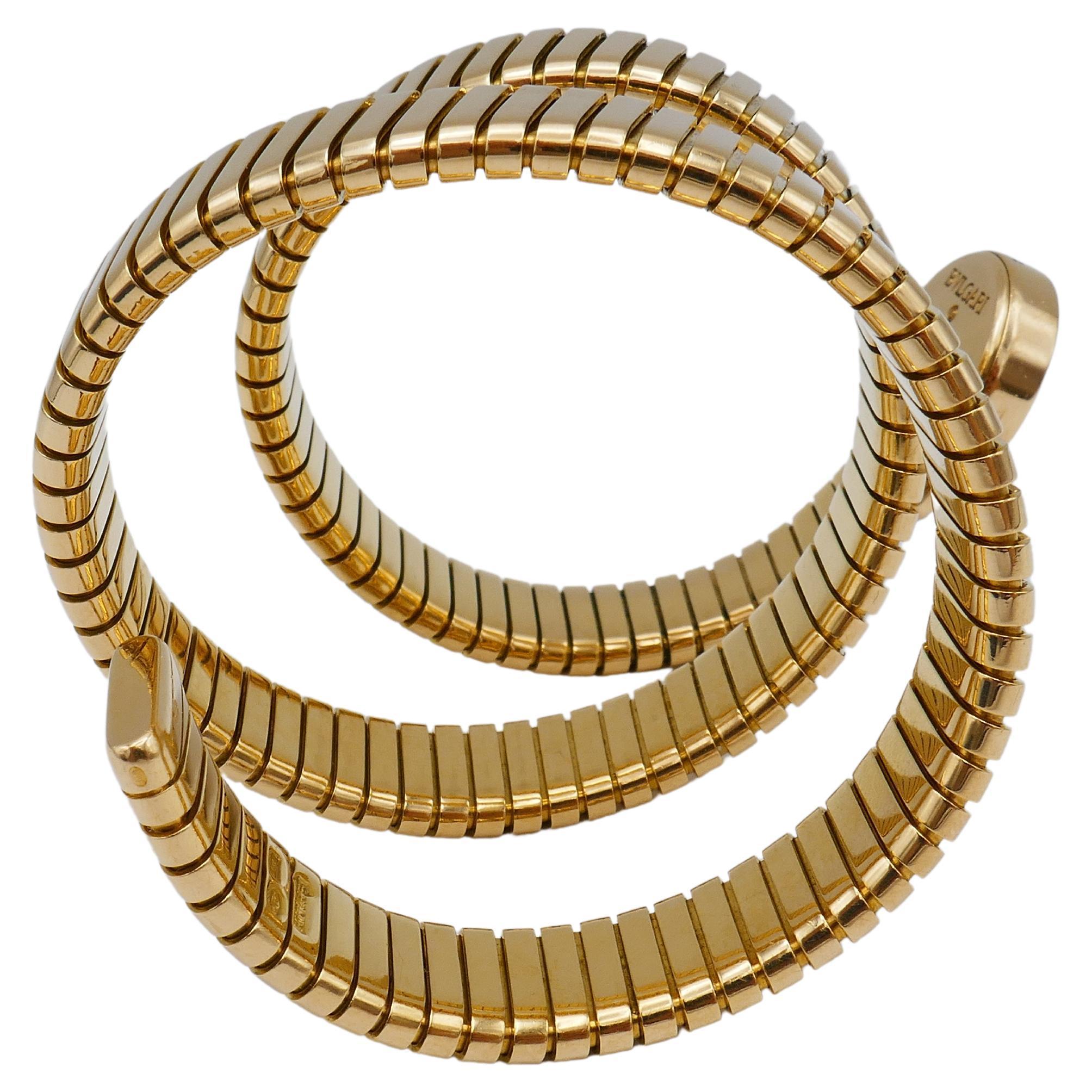 Bulgari Tubogas Watch Yellow Gold 3