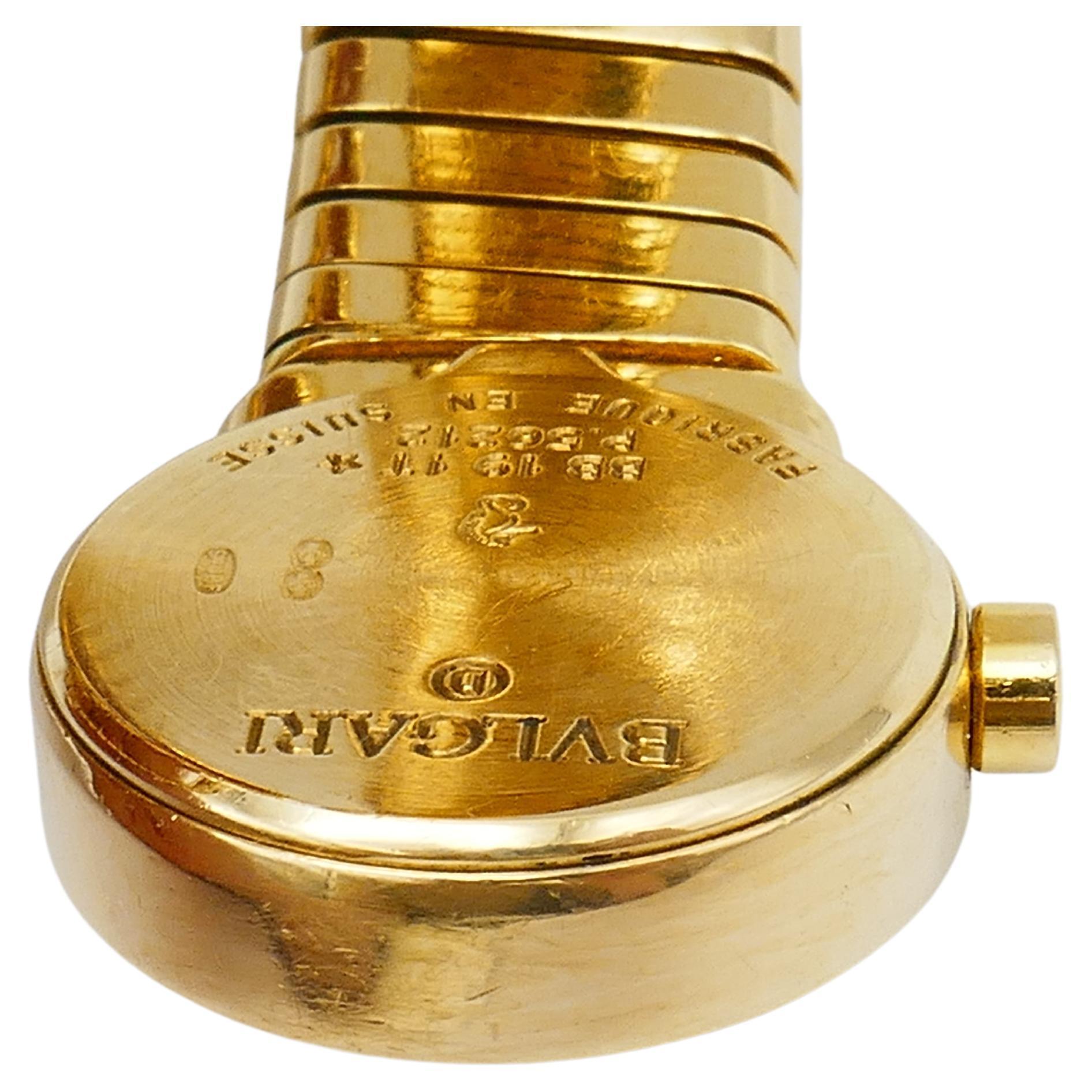 Bulgari Tubogas Watch Yellow Gold 5