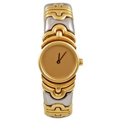 Montre Bulgari en or bicolore