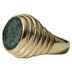 Bulgari 18kt Gelbgold 'Monet' Kupfermünzenring, ca. 1970-80