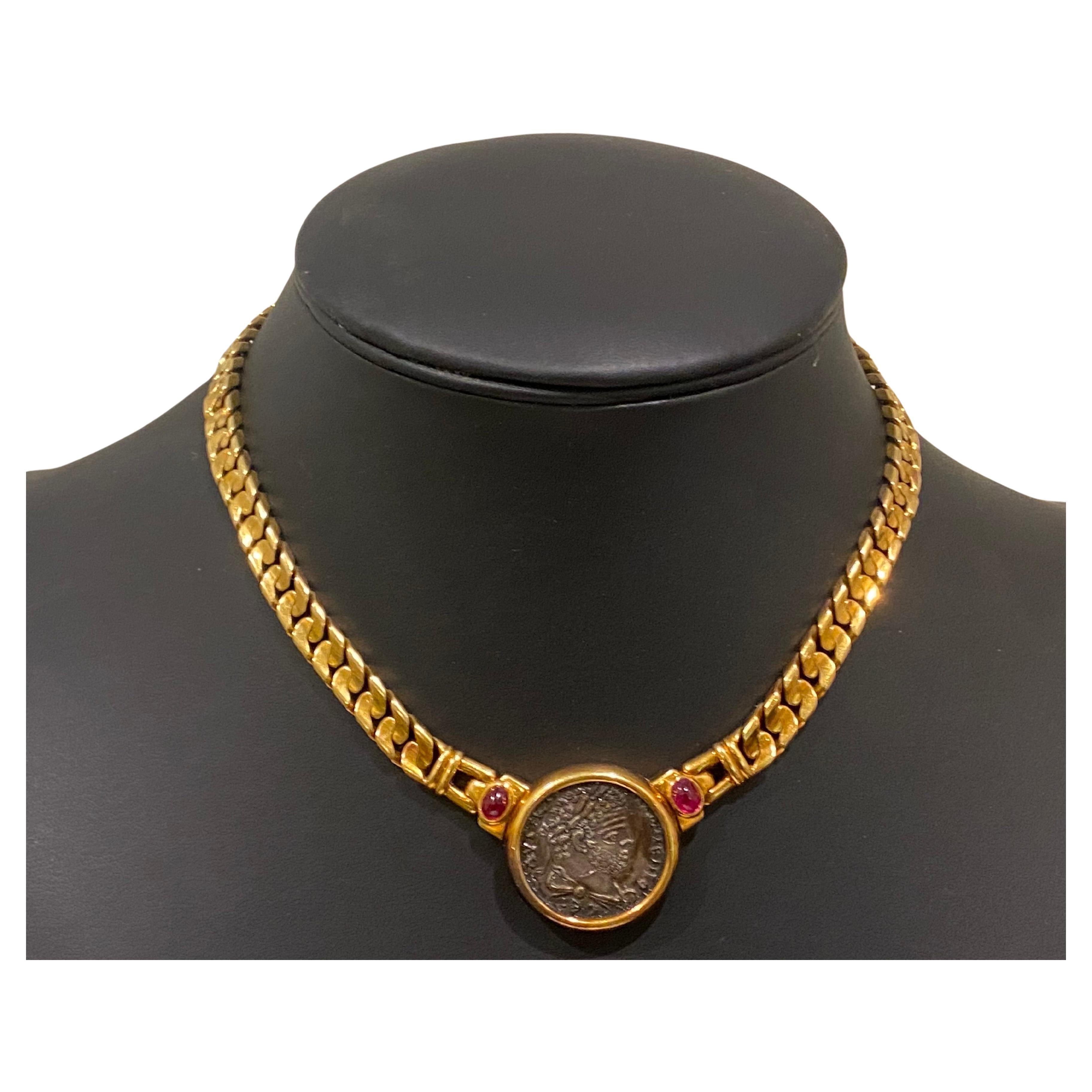 bvlgari monete necklace