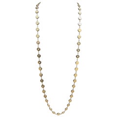 Bulgari Vintage Gold Diamond Longhchain Necklace