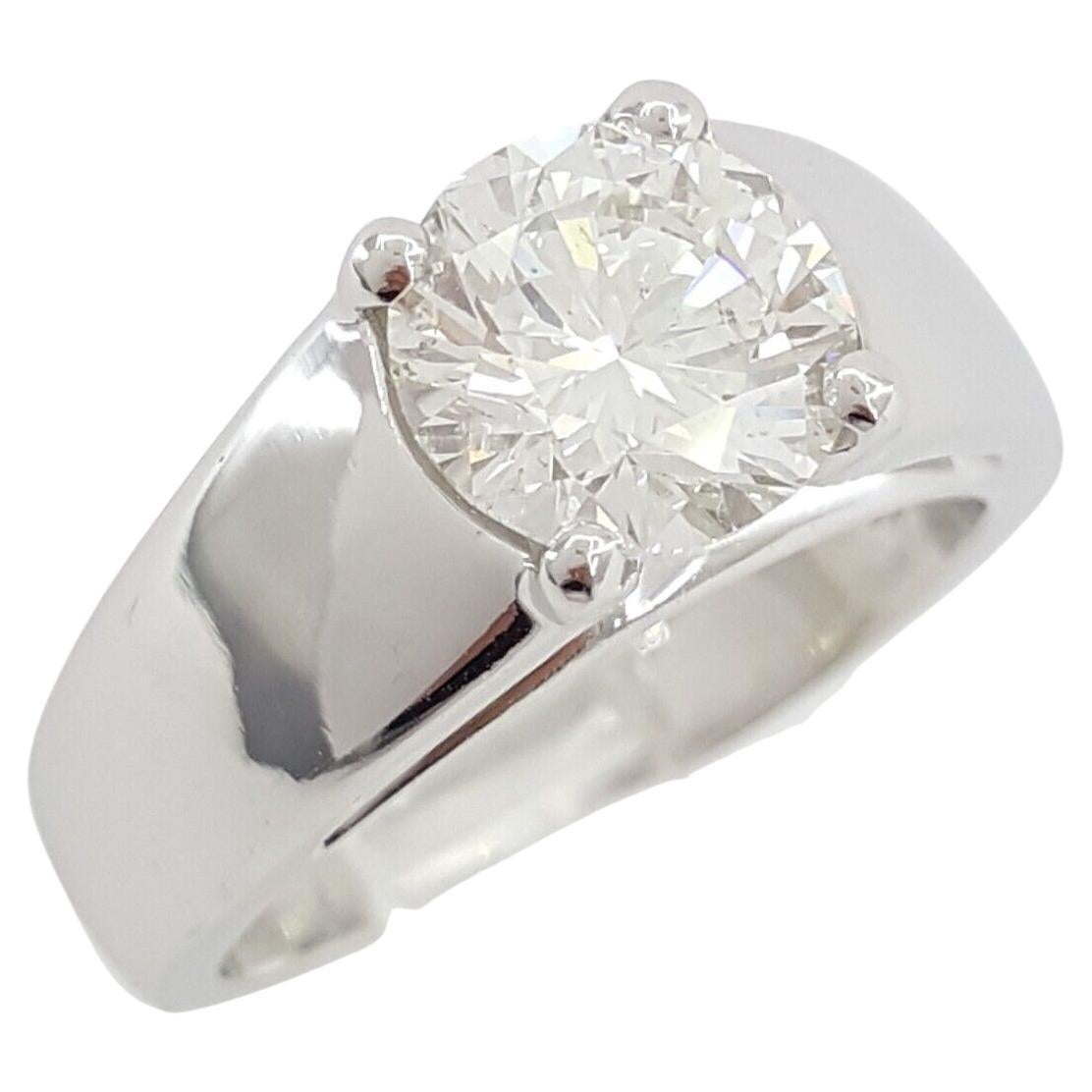 Bulgari 1.51 ct Round Brilliant Cut Diamond Solitaire Engagement Ring
the exquisite ring is set in solid platinum