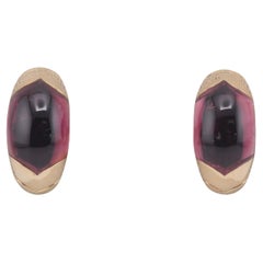 Bulgari Vintage Tronchetto Tourmaline 18k Gold Earrings Bulgari Vintage Tronchetto Tourmaline 18k Gold Earrings