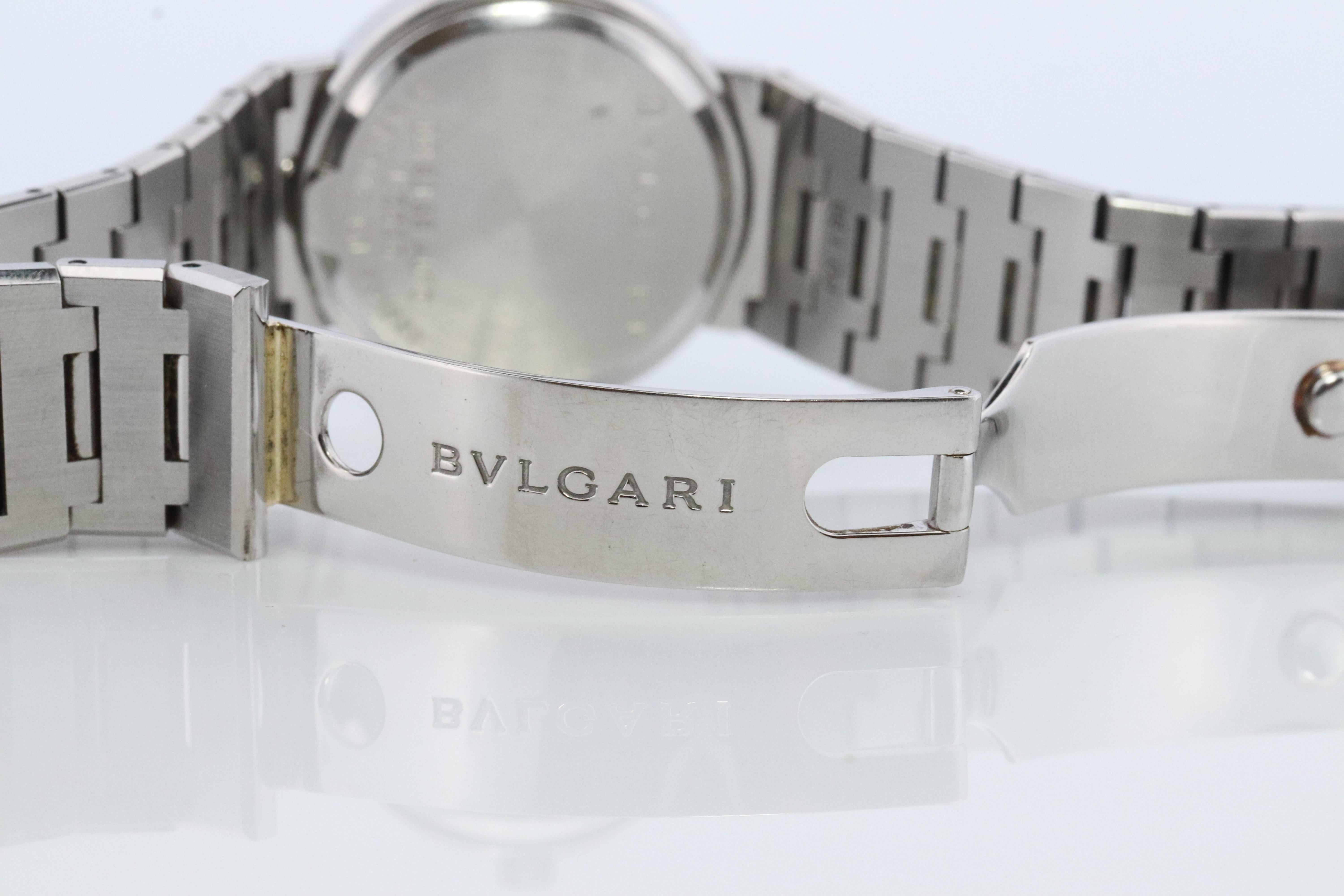 Montre Bulgari. Montre automatique pour hommes Bvlgari BB 33 SS Acier inoxydable en vente 1