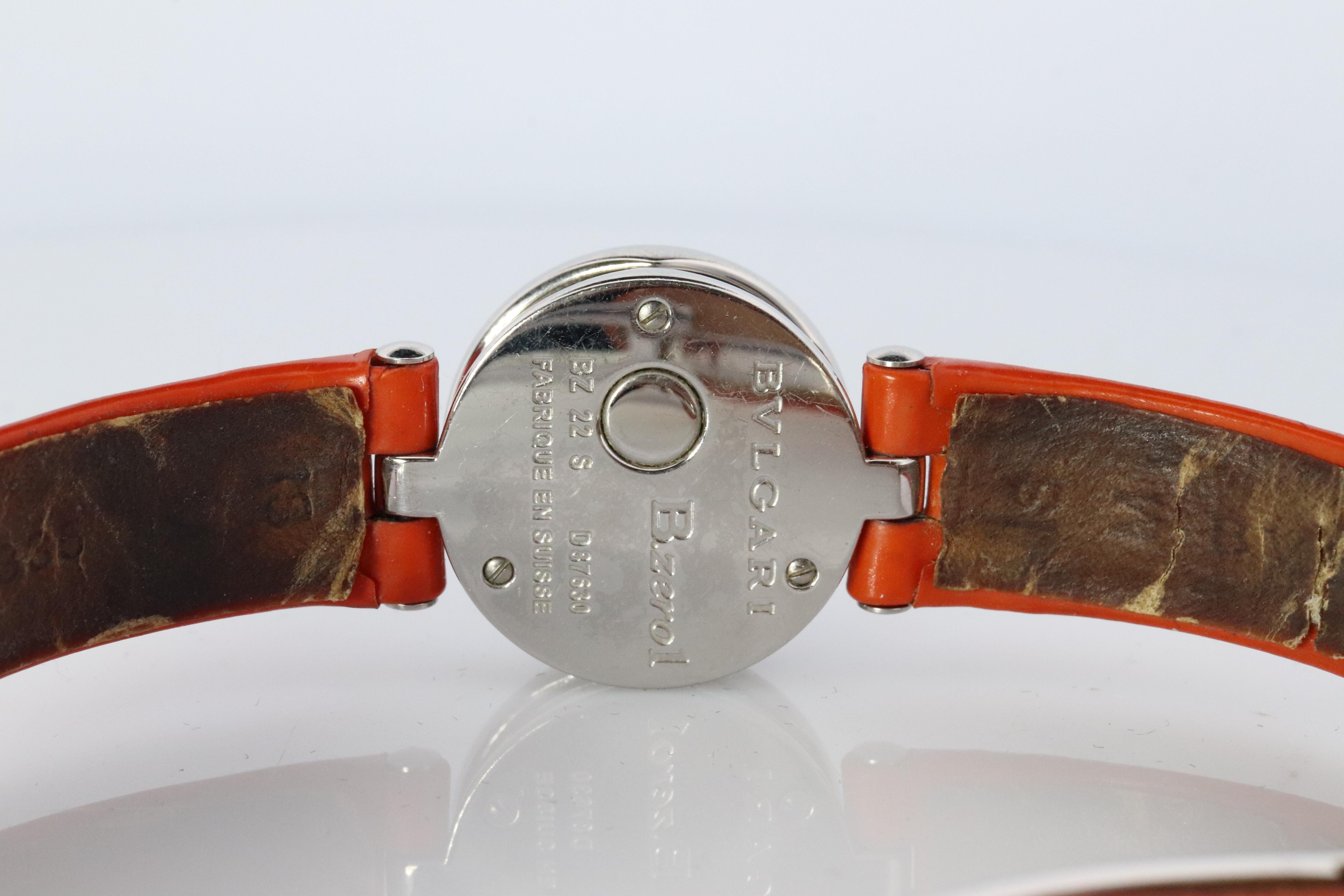 Bulgari Watch. Bvlgari B.zero1 Bz22s B zero One Leather Ladies WristWatch. 1