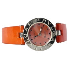 Bulgari Watch. Bvlgari B.zero1 Bz22s B zero One Leather Ladies WristWatch.