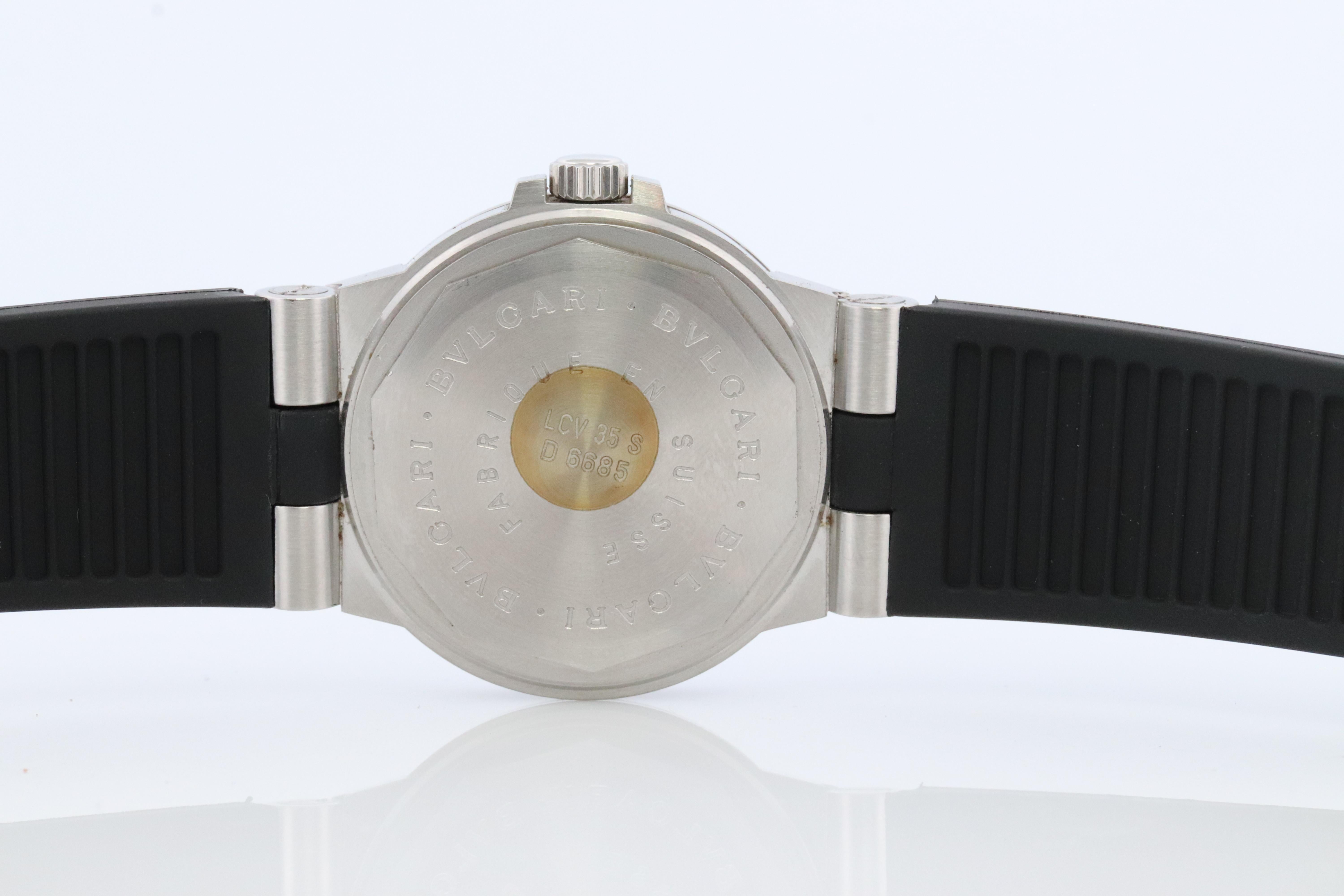 Men's Bulgari Watch. Bvlgari LCV 35 S Automatic Mens watch. Bvlgari Diagono Auto