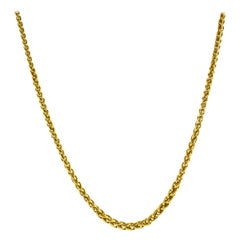 Bulgari Wheat Link Necklace