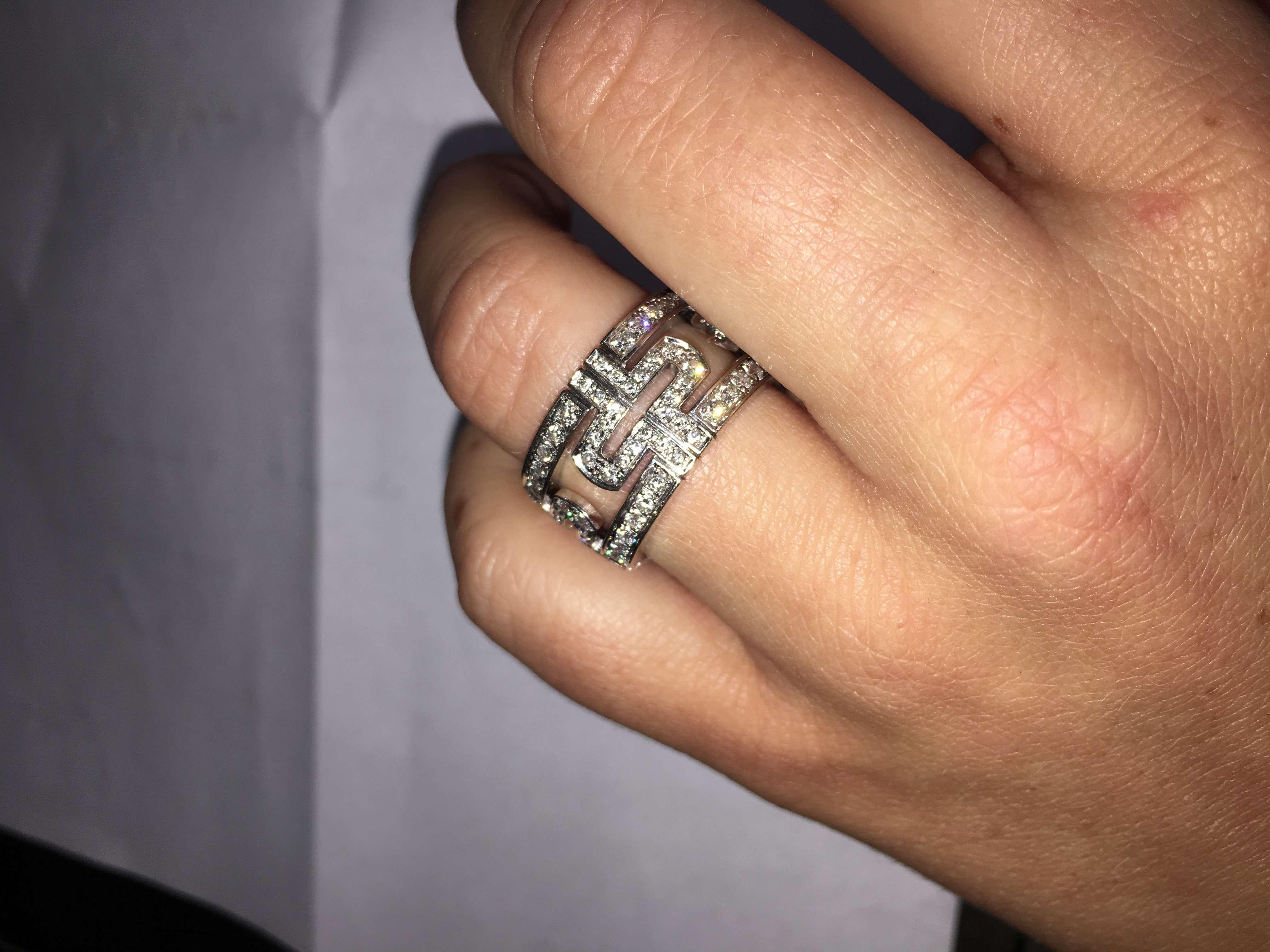 bulgari parentesi diamond ring