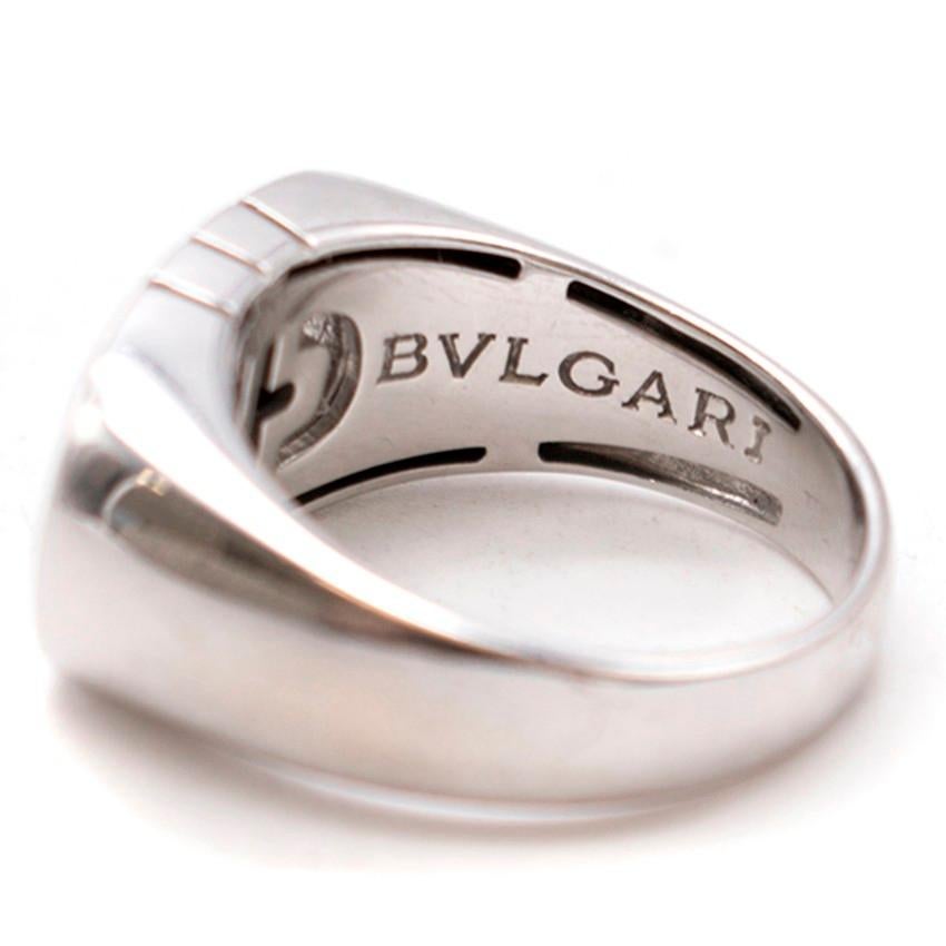 Bulgari White Gold Ring 2