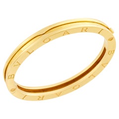 Bulgari Yellow Gold 'B.Zero1' Bangle Bracelet
