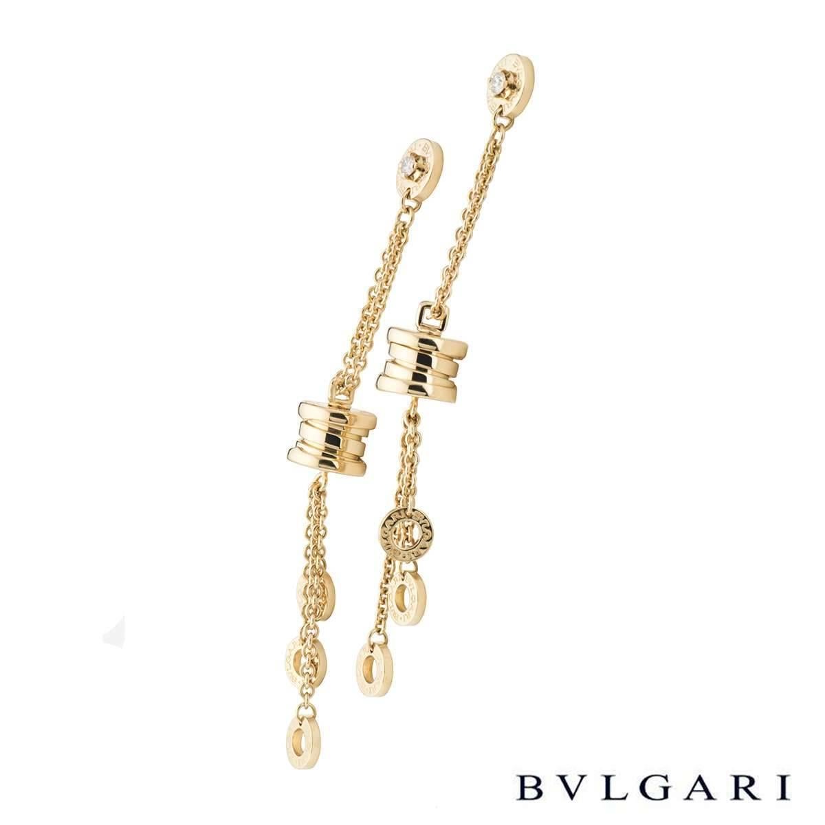 bulgari dangling earrings