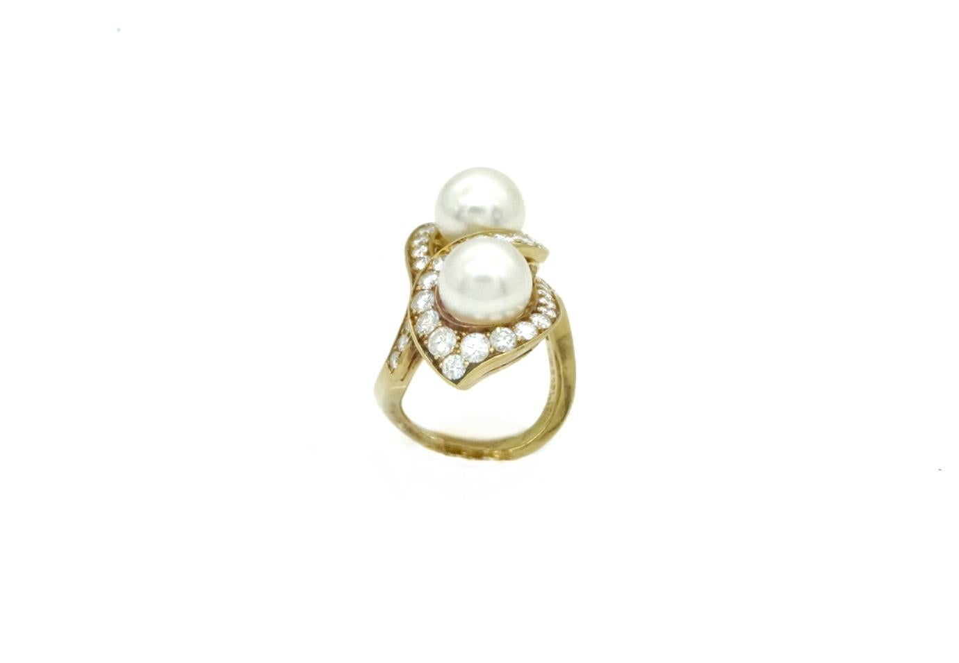 bulgari pearl earrings