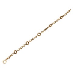 Vintage Bulgari Yellow Gold Link Bracelet