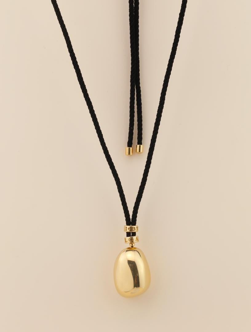Women's Bulgari Yellow Gold Pendant Necklace For Sale