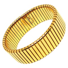 Bulgari Yellow Gold Tubogas Bracelet