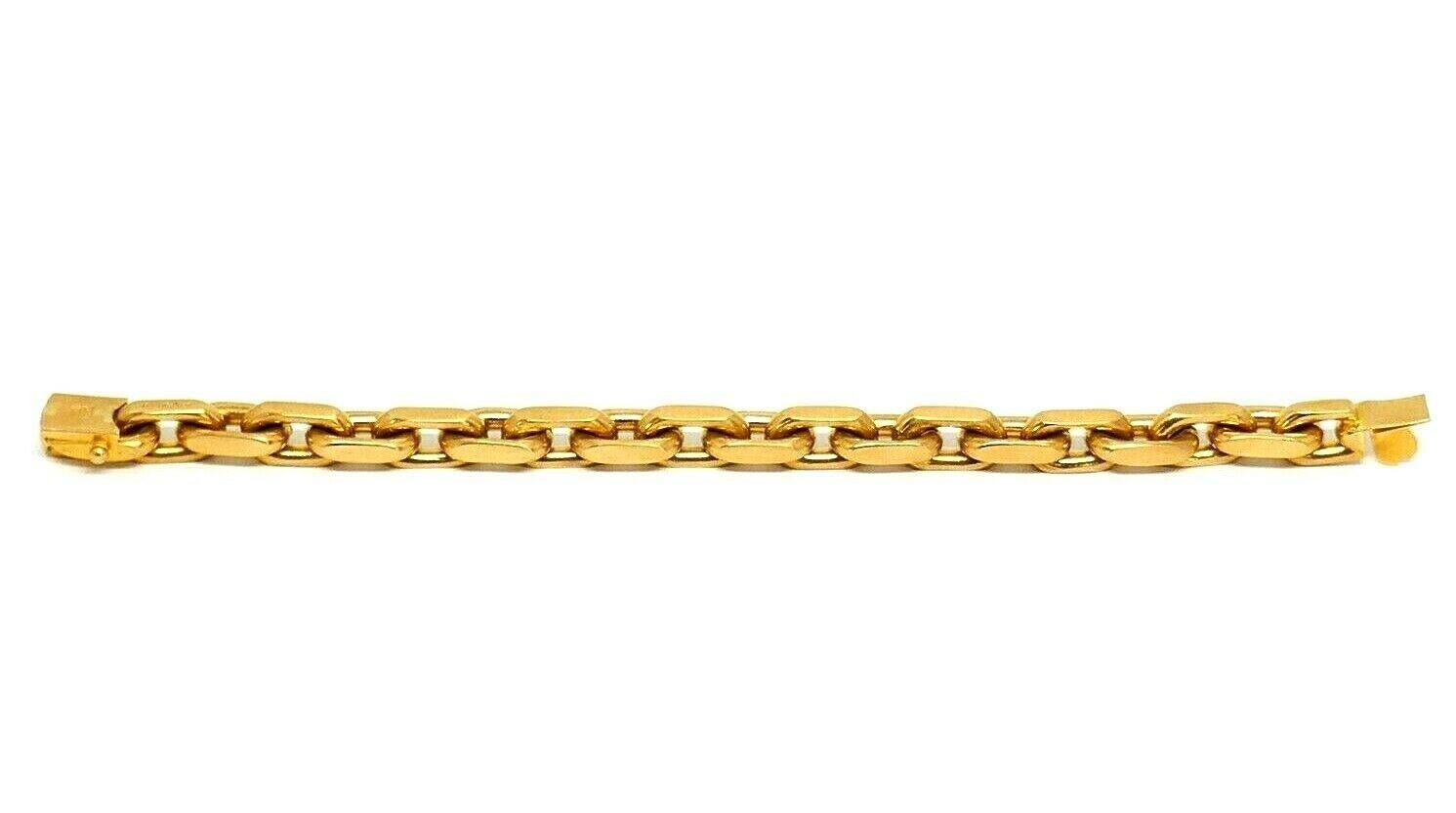 Women's or Men's Bulgari Yellow Gold Vintage Chain Bracelet