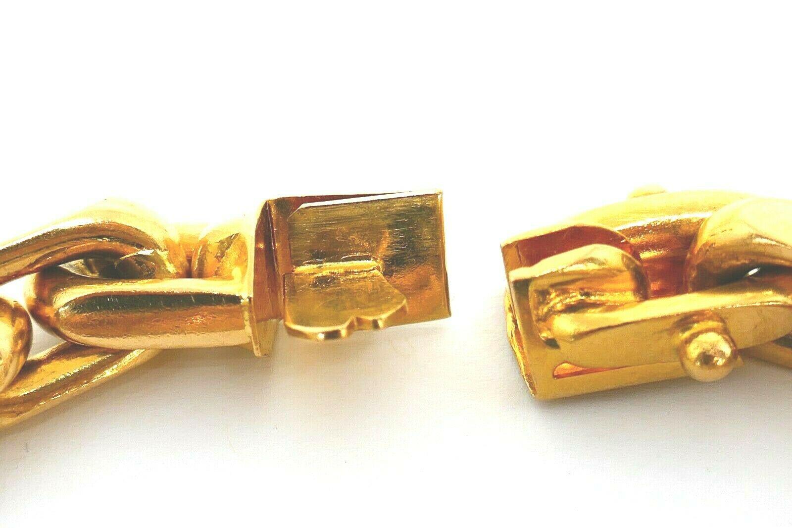 Bulgari Yellow Gold Vintage Chain Bracelet 1