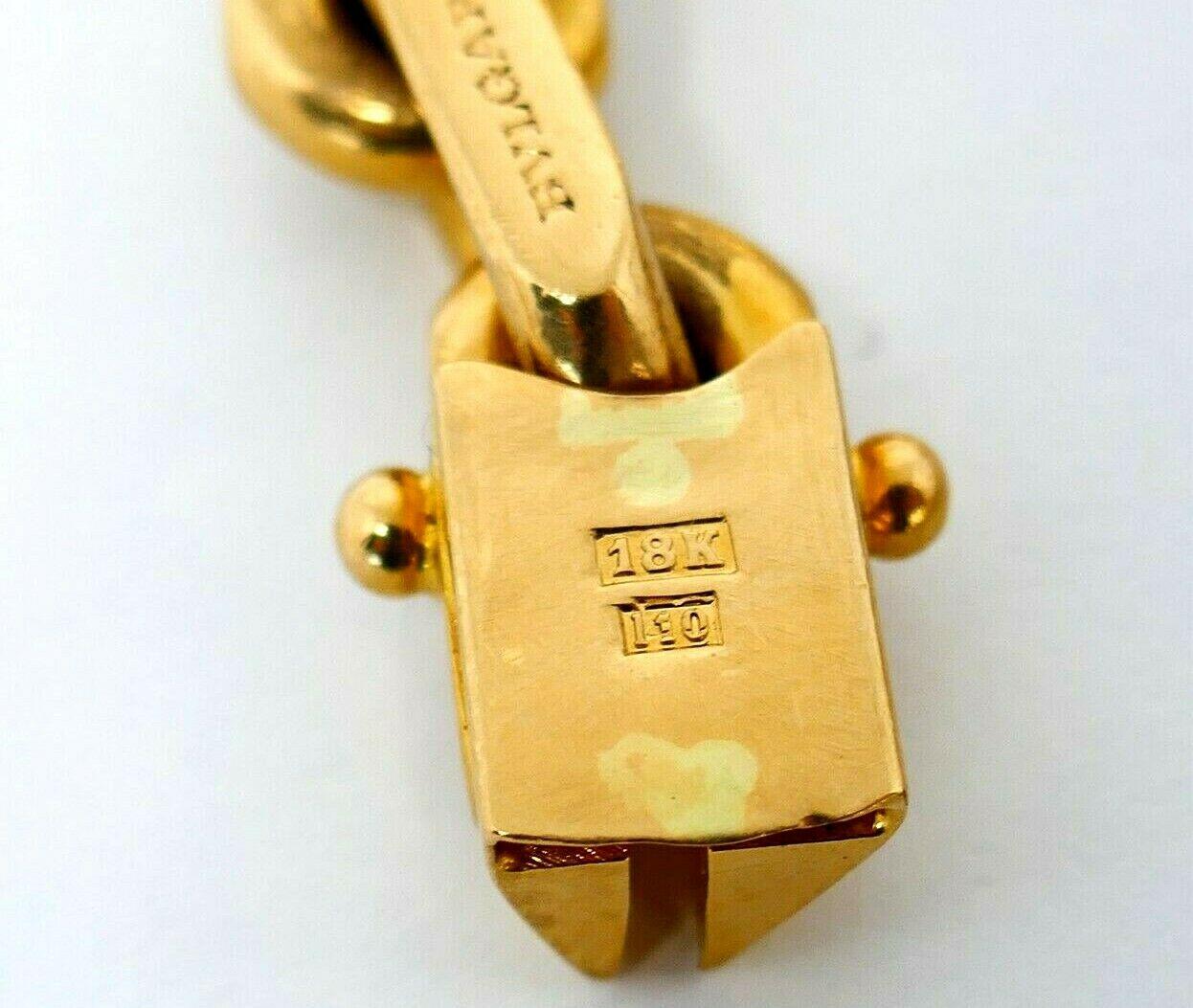 Bulgari Yellow Gold Vintage Chain Bracelet 3