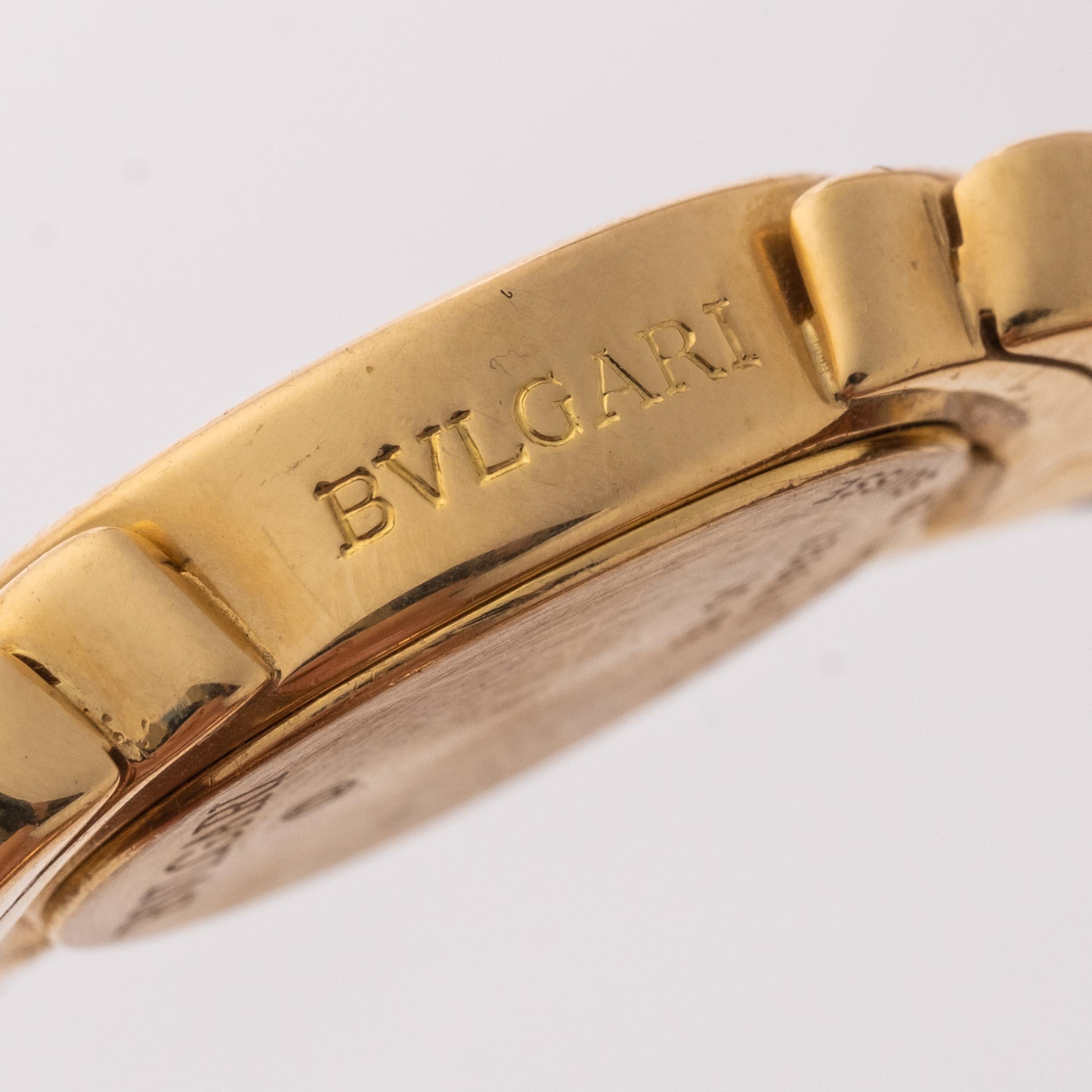 Bulgari, 18k Yellow Gold and Steel 'Parentesi' Wristwatch 1