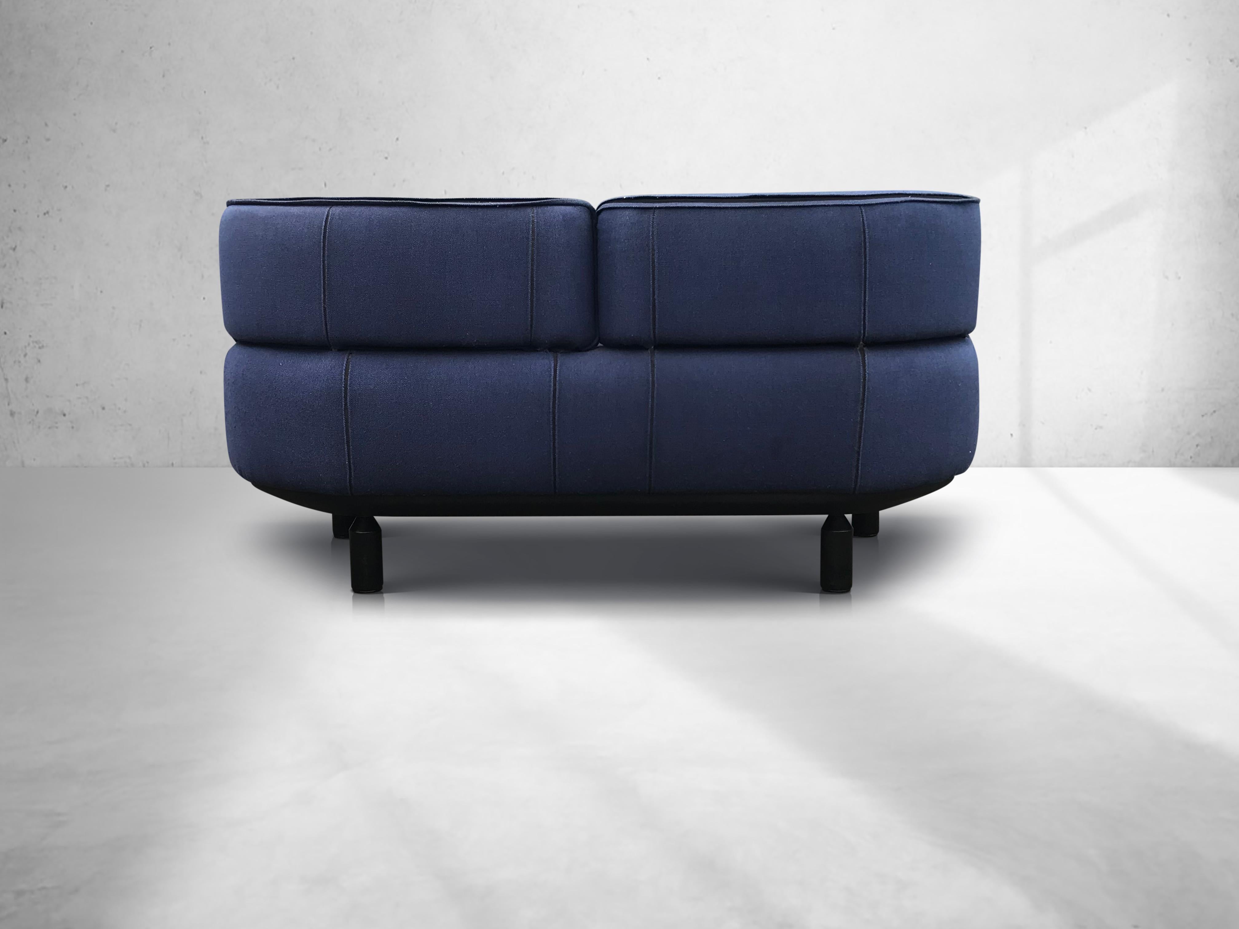 Late 20th Century Bull 2-seater sofa by Gianfranco Frattini for Cassina 1987