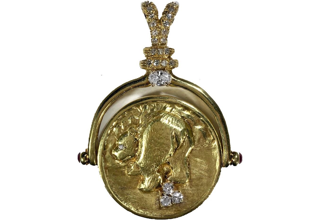 stock market pendant